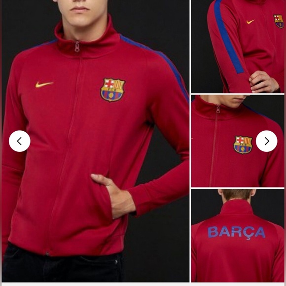 Nike Other - Nike FC Barcelona Authentic Franchise Track Jacket FULL ZIP